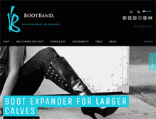 Tablet Screenshot of bootband.com